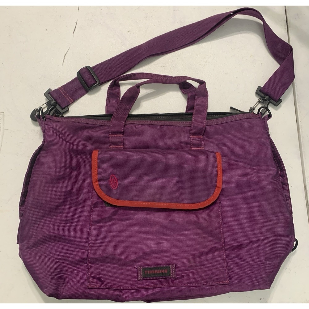 Timbuk2 Lightweight Thin Messenger Crossbody Double Handle Carry Bag - Picture 1 of 12